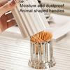 New Bear Cotton Pad Holder Cotton Swab Rod Storage Box Cosmetics Jewelry Bathroom Qtip Makeup Container Lipstick Organizer Box