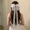 Butterfly Shap Ribbon Hair Clip Elegant Design Back Head Hair Clip  Daily Use