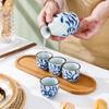 Set Vin Ceramică Argilă Japoneză Oală Sake Cupă Vin Distribuitor Vin de Uz Casnic Articole de Băut Decor Bar Lichior Jup Ceainic Sake
