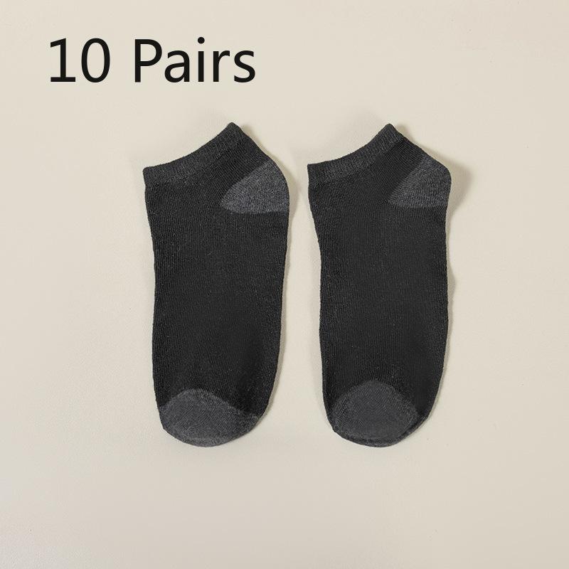 

10 пар мужских весенне-летних цветных носков-подследников 10 Pairs