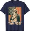 George Washington Due Cinquanta 250° Anniversario Divertente 4 Luglio T-Shirt Unisex