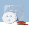 3/5Pcs Facial Mask Mold Tray Plate Transparent Pvc Fruit Vegetable Seaweed Mud Facial Mask Board Reusable Skincare Beauty Tool