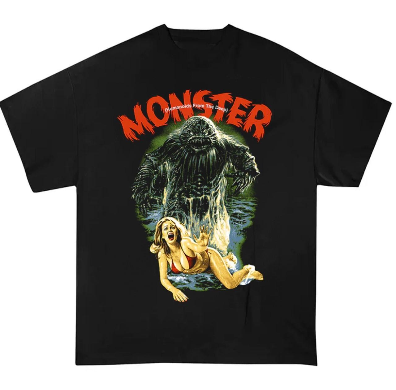 

HOT! Humanoid from the Deep Horror Unisex Graphic Halloween All Sizes M