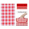 Hariumiu Outdoor Picnic Blanket Large Waterproof Non-Woven Fabric Picnic Mat Foldable Camping Beach Mat Portable Lightweight Picnic Supplies