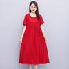 Elegant Long Dresses for Women  Short Sleeve Casual Women's Dress