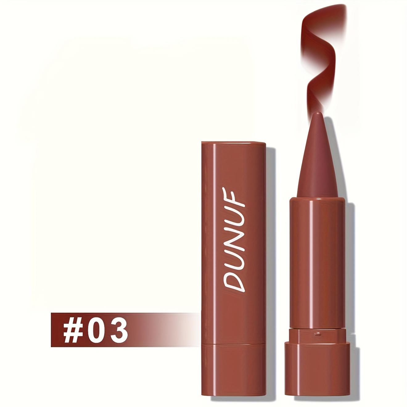 Дуэт карандаша для губ и помады Velvet Matte — водостойкий, долговечный, легко скользит — подходит для всех тонов кожи — коричневые, ягодные оттенки — идеальное рождество #03