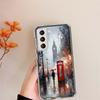 Artist London Painting Oil Painting Phone Case For Samsung S24 FE Galaxy S22 S25 Ultra S25 Edge S21 S23 FE S20 S10 Plus Cover Sh