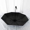 UV Protection Polka Dot Umbrella Black Coated Dual Use Umbrella Automatic Umbrella  Outdoor
