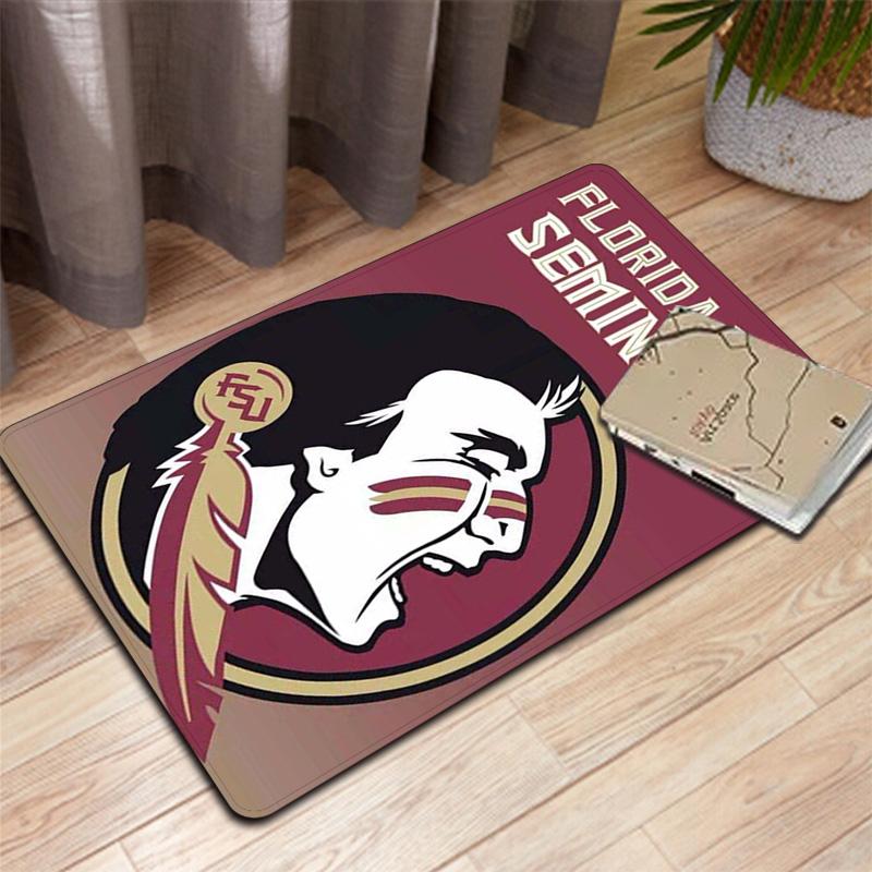 Florida Seminoles print Rug Floor Mat for Living Room or Bedroom Soft and Comfortable Carpet a Gift for Birthday and Holiday.ZFF0913182