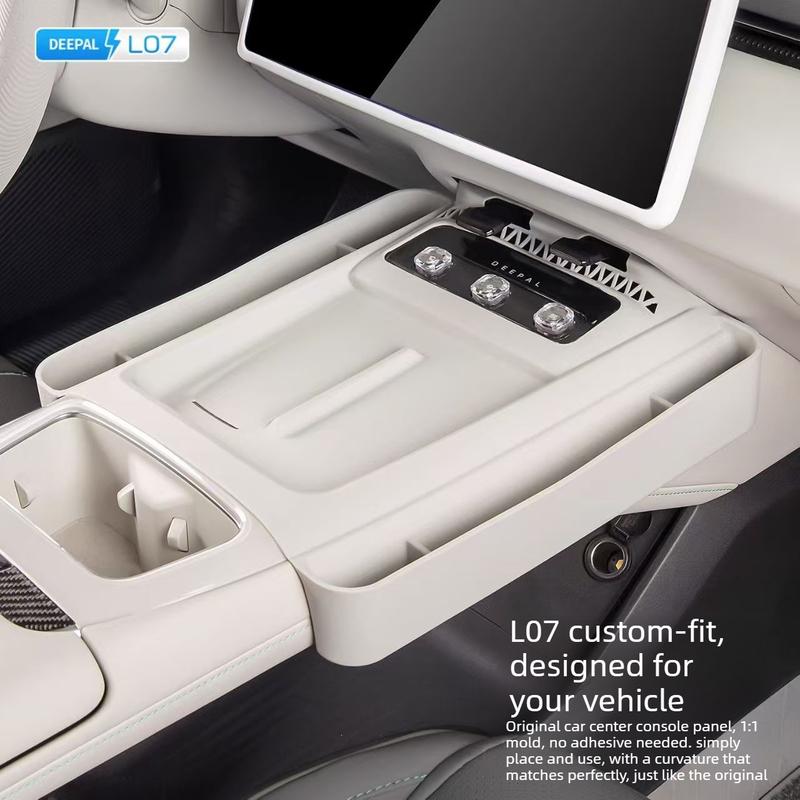 For Changan Deep Blue L07 2024-2026 central control wireless charging pad silicone cover Protective Pad car accessories