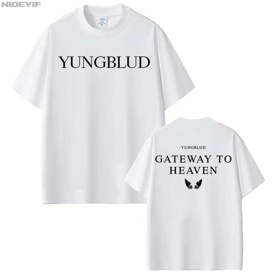 Yungblud IDOLS One More Time World Tour T shirt for Men Women Hiphop Streetwear Oversized Tops 100 Cotton TShirt YBD14 S