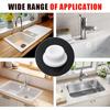 Wash Basin Overflow Cover Wash Basin Decorative Plug Water Level Rise Overflow Water Plug Bathtub Drainage Cover Overflow Cover