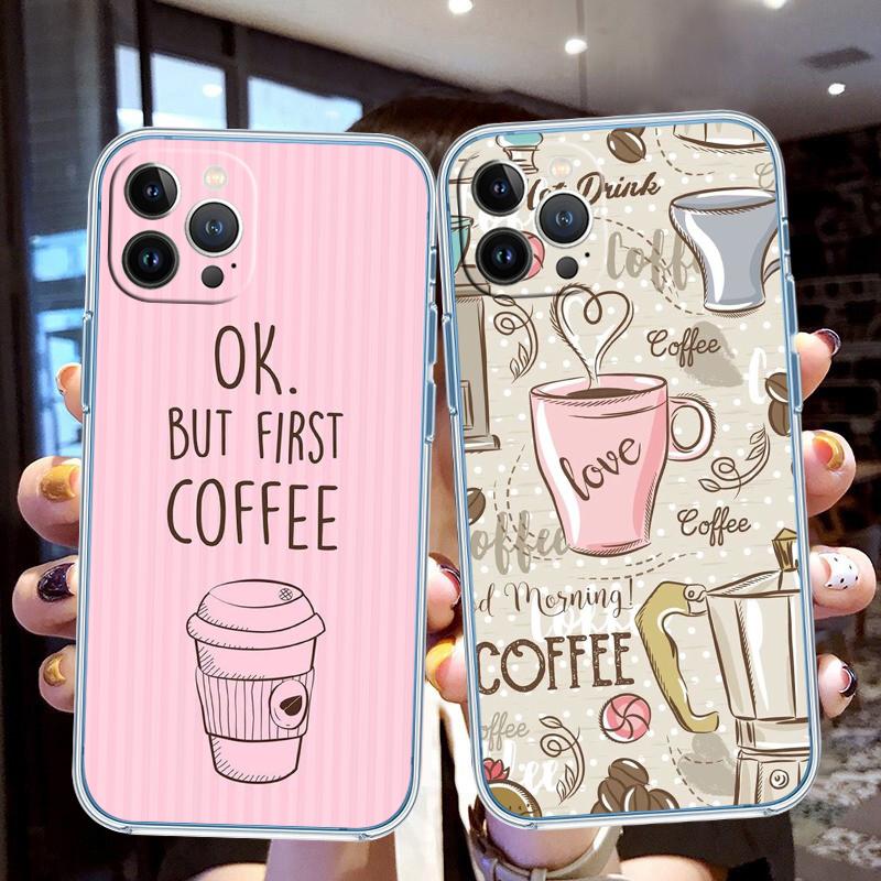 PP20 Coffee Time Phone Case for Motorola Moto G10 G20 G30 G31 G32 G34 G35 G41 G42 G50 G51 G52 G55 G60 G60S G62 G71 G72 G75
