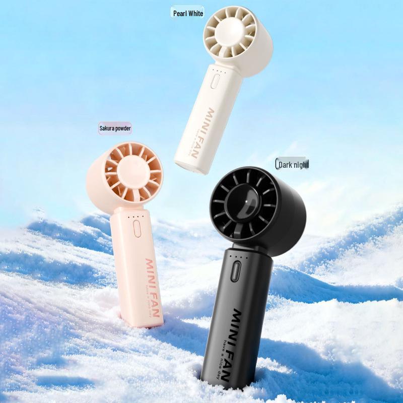 

Mini USB Rechargeable Handheld Fan with Powerful Wind for Outdoor Use 3-Speed [2000mAh]