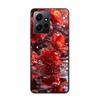 Snow fall Red Peach Blossoms Phone Case For Redmi 12 13C 12C 15C 9 10 10C Note 13 Pro Plus 14 15 Pro 9T 9C 9A TPU Soft Cover Cle