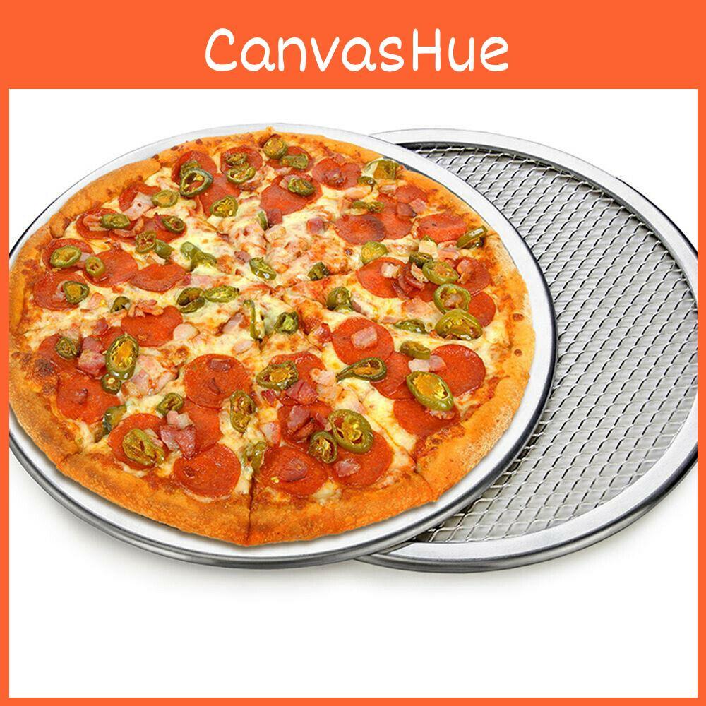 Aluminum Pizza Tray Round With Premium Material For Home Baking And Commercial Use