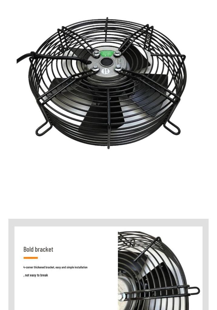 Pure Copper External Rotor Axial Fan for YWF4D/4E Condenser, Air Compressor, Refrigerant Dryer, and Cold Storage Cooling