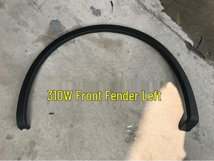 Baojun 560/510/310/310W Front & Rear Wheel Arch Fenders with Clips