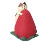 1pc Cat Scene Ornaments Valentine's Day Gifts Chocolate Food and Entertainment INS Strawberry Bread Decoration Resin Ornaments