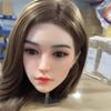 Ultra-realistic Silicone Hand-implanted Hair Semi-permanent Makeup Oral Sex  Head (detachable) Suitable for 135-172cm Sex Love Doll Accessory
