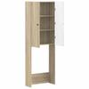 Bathroom Cabinet BREDA Sonoma Oak 66 X 25.5 X 190 Cm