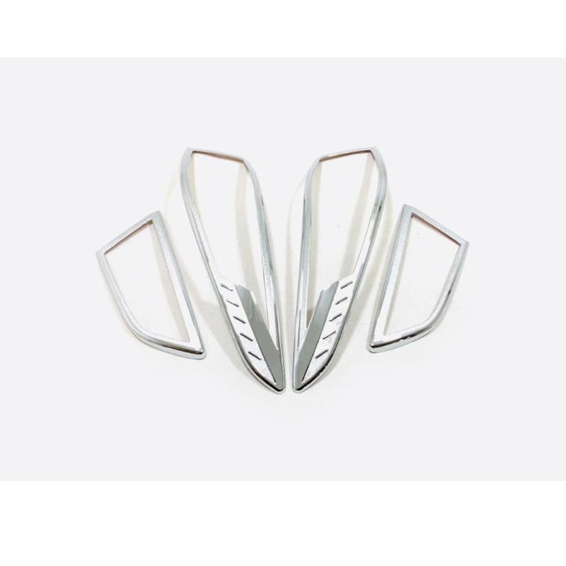 For Mazda 3 Mazda3 Axela M3     Car Body ABS Chrome Cover Trim Back Rear Tail Light Lamp Frame Stick Eyebrow