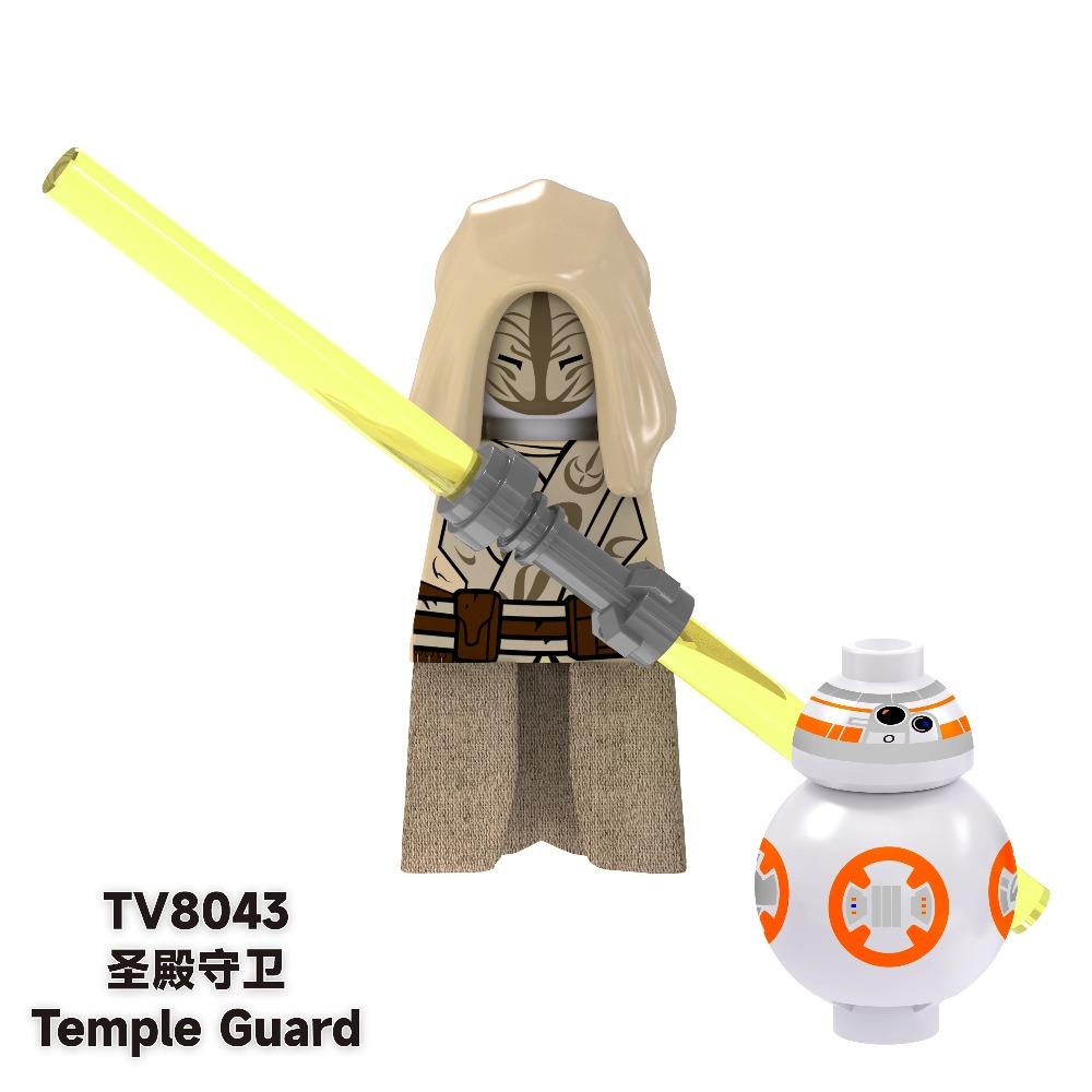 Bounty Hunter Cad Bane Building Din Djarin Grogu Bausteine Young Luke Skywalker Figur NED-B Steine Figur KM66037 KM66044 Spielzeug