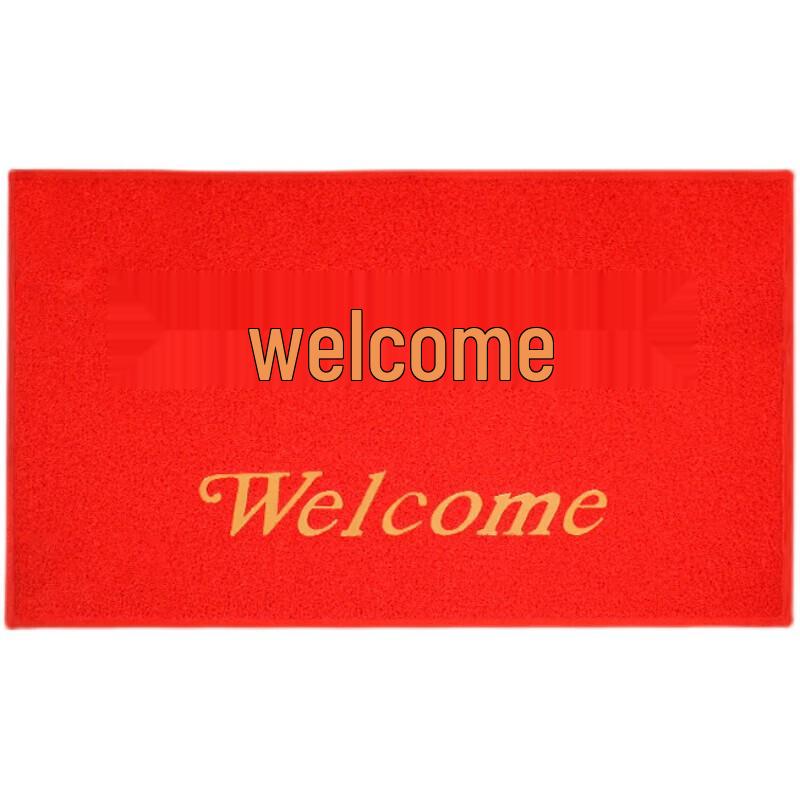 Welcome Non-Slip Entrance Floor Mat