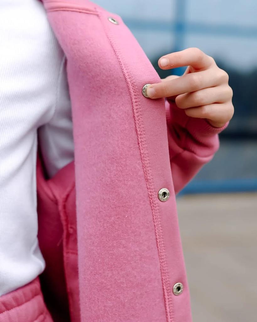 Tracksuit (girls) – Warm Bomber & Pants with Print, Winter , 6443-025-33 HC