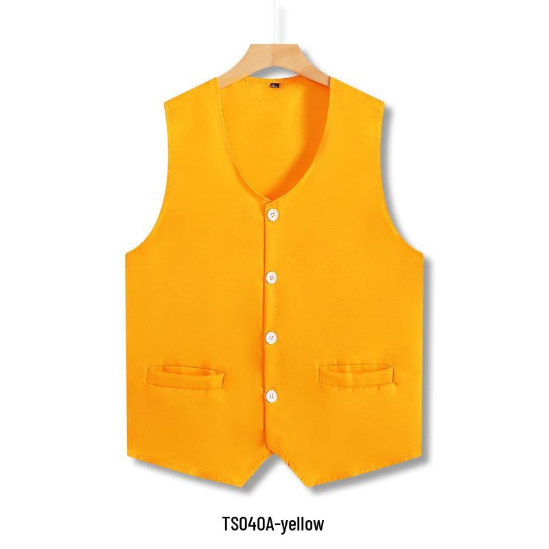 Children's Quick-Dry Volunteer Vest with Printed Logo for Marathon and Team Uniforms