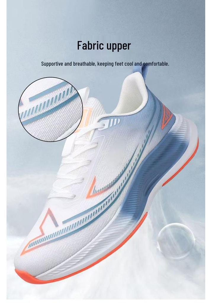 2025 Spring Men's Breathable Fishnet Running Shoes - Lightweight, Fashionable, Versatile, Outdoor Trendy Sports Footwear