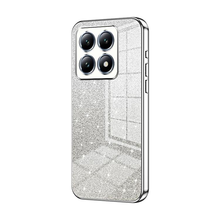 Gradient Glitter Powder Electroplated Phone Case
