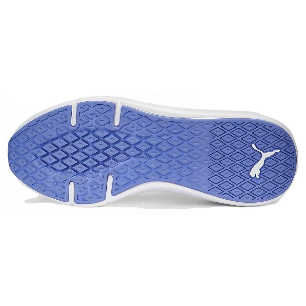 Puma Softride Cushioning Slip Resistant Cushioning Slip Resistant Low Top Running Shoes Women's White Purple 377933-02