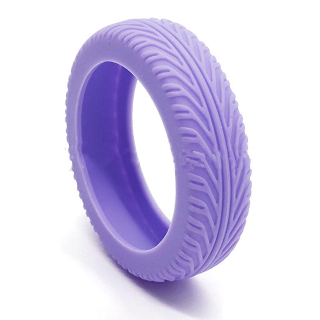 8 Stück Leise Rollenabdeckungen für Kofferrollen Silikon Leise Rollenhülse Reisezubehör