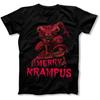 Retro Merry Krampus TShirt 100 Cotton ONeck Short Sleeve Summer Casual Mens Tshirt Size S3XL