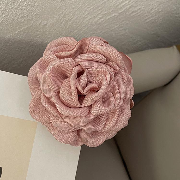 Caro Style Rose Flower Claw Clip: 2025 Trendy Hair Accessory for Women