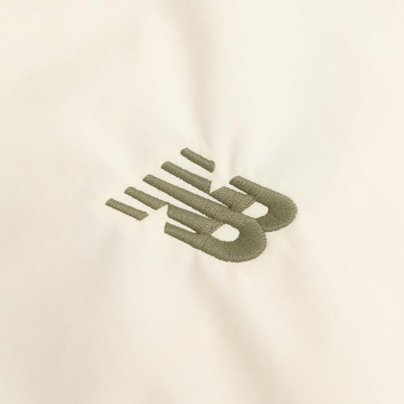 New Balance Jackets Men's Beige Hooded Moderate Other AMJ51310-DEK