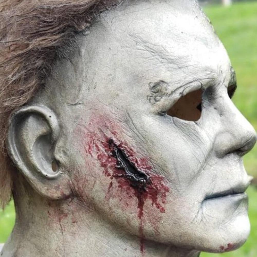 Realistická maska zabijáka Latexové Halloweenské masky Záludné hračky Maska Michaela Myerse Cosplay