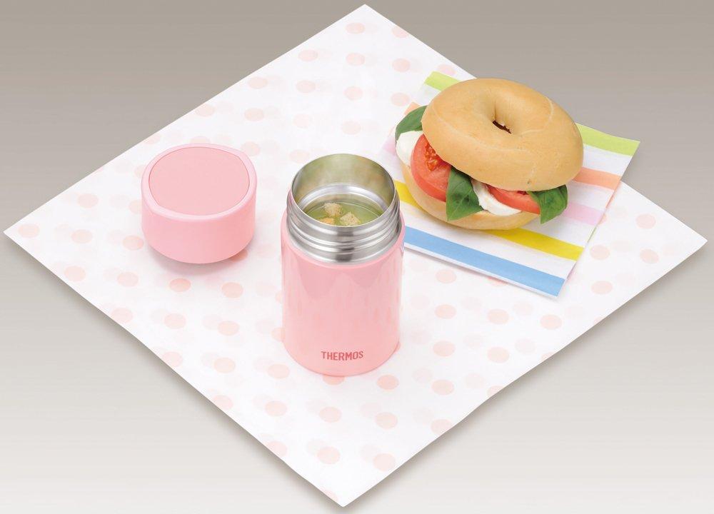 THERMOS Vacuum Insulated Food Container, 0.25L, Pink, JBK-250 P