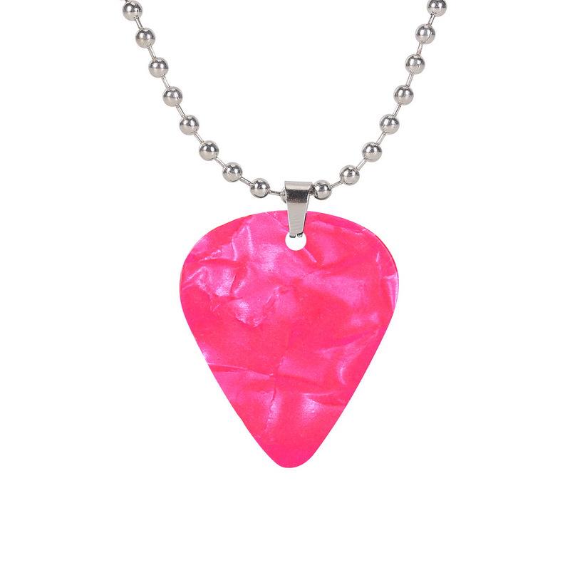 

Celluloid Guitar/Bass Picks & Plectrum Necklace - Musical Instrument Accessories