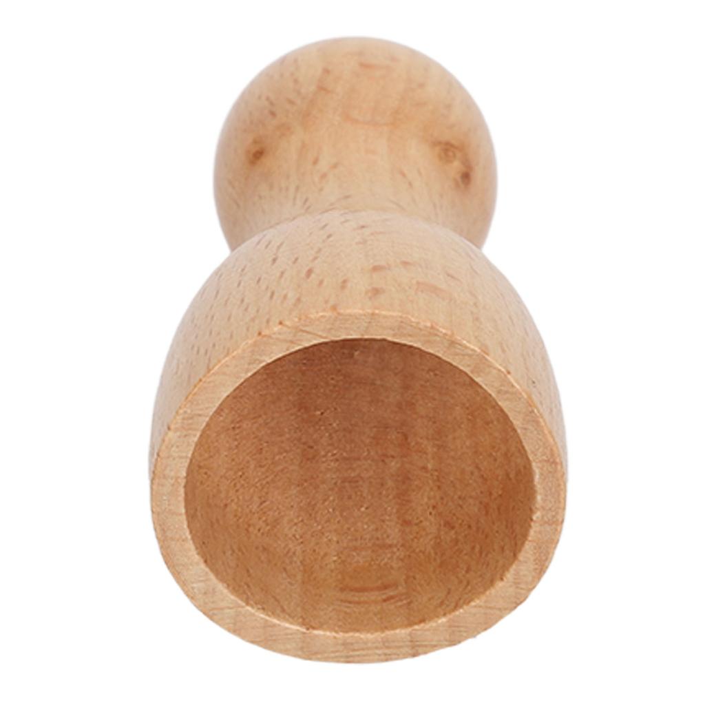 Wood Massage Cup Shaping Sculpting Sturdy Wooden Facial Massage Tool for Face Arm Leg