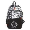 Schoolbag large capacity dirt-resistant music boy junior high school schoolbag girls high value niche ins campus high school backpack men