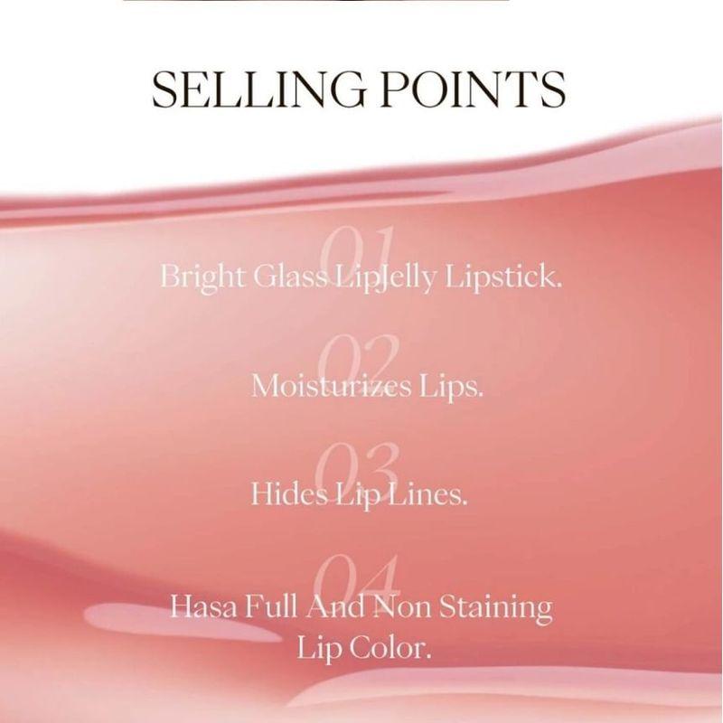 JOOCYEE - Nouveau Rouge à Lèvres Miroir Jelly - 2 Couleurs