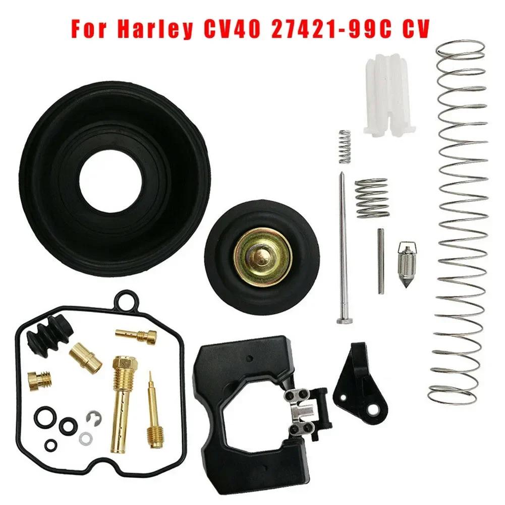 Premium Carburetor Rebuild Kit for Harley CV40 2742199C Fitment For 1990 1993 For Harley Electra Glide Sport FLHS
