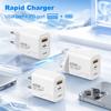 PD65W Fast Charger Full Protocol Mobile Phone Charging Head A+C Multi Port Charging Head Adapter EU/US Plug Wall Charger