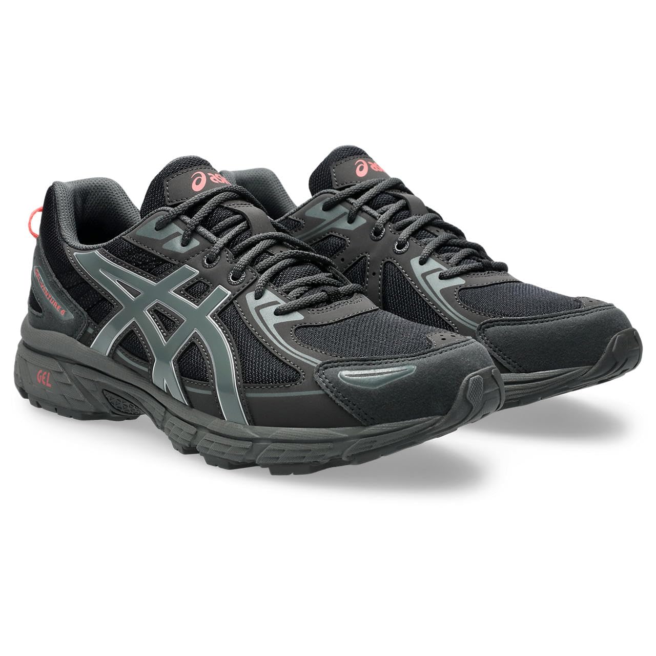 

ASICS 6 Sneakers 1203A438 Unisex 002 Size cm 2E GEL-VENTURE (Black/Truffle Gray) 29.5