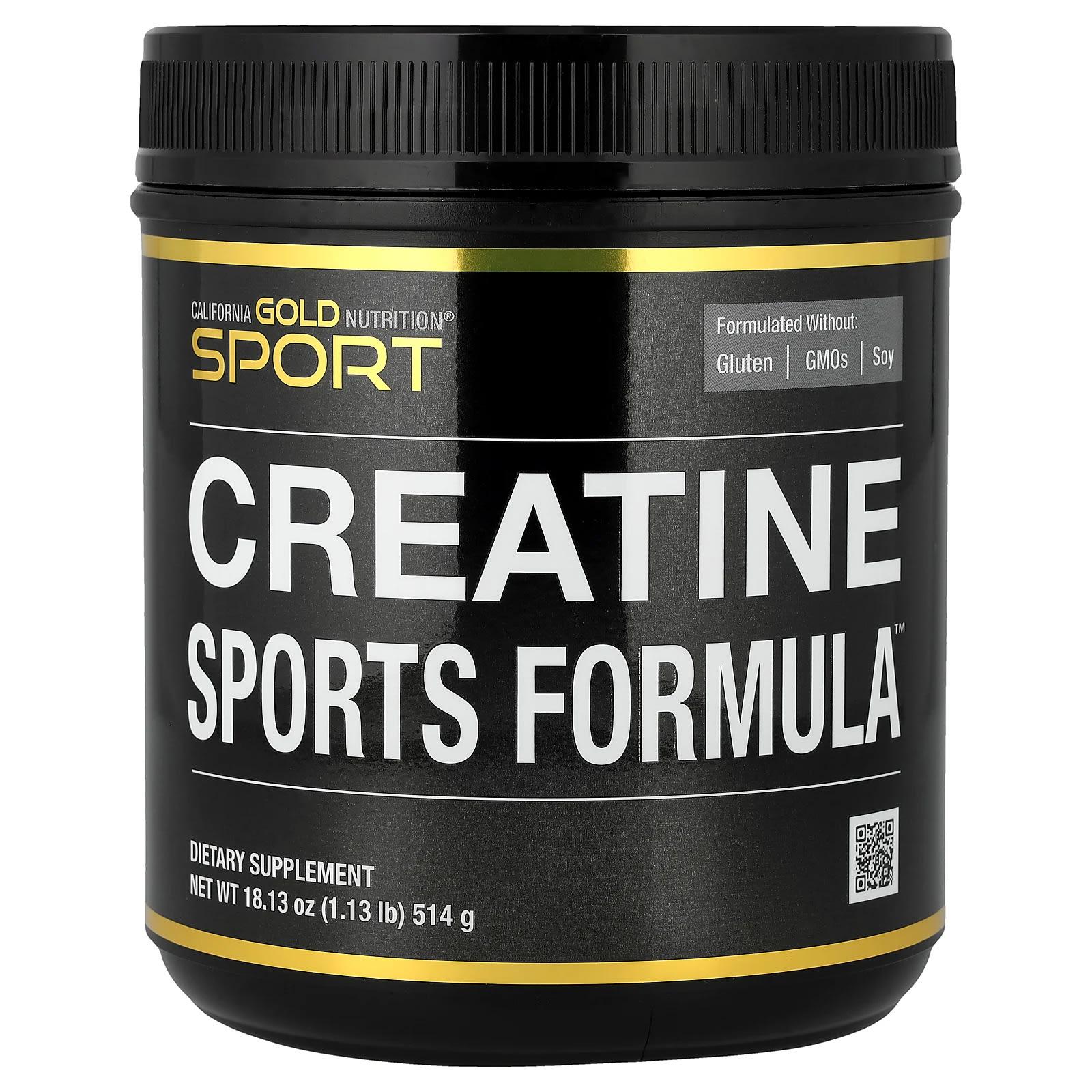 

California Gold Nutrition, Sport, Creatine Sports Formula™, 514g(1.13lb)