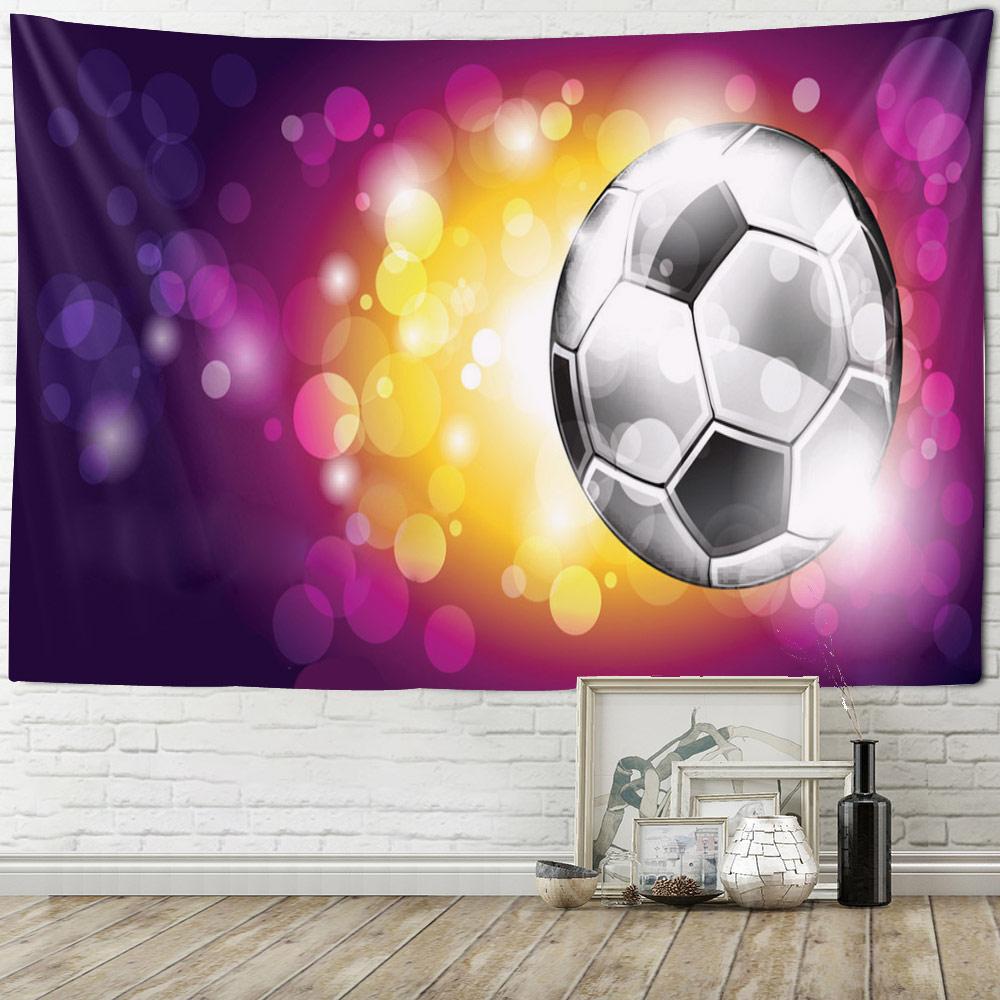Stadium Football Wall Hanging Ball Game Sports Theme Tapestry For Home Bedroom Living Room Decoration Soccer Pattern Tapestry