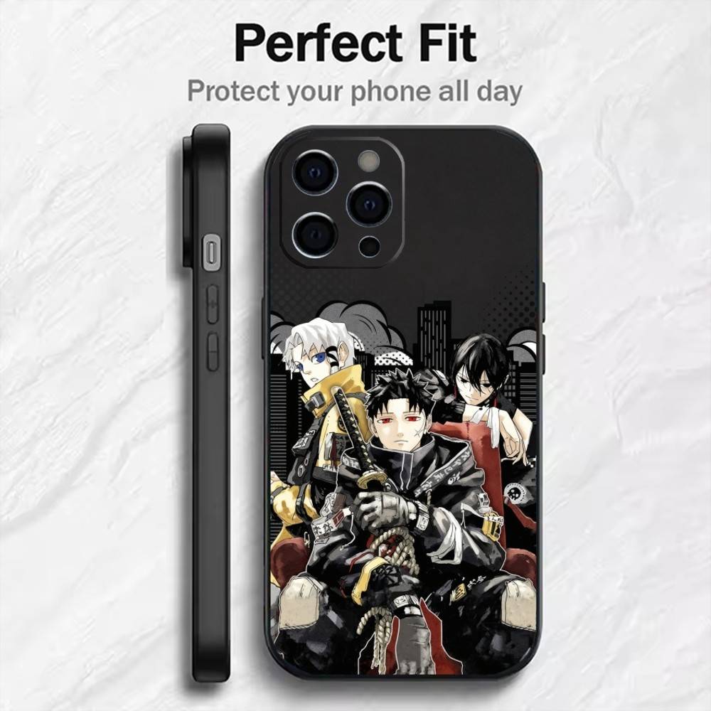 C-Chihiro-oS Manga K-KagurabachiS Phone Case For iPhone17,16,15,14,13,12 Plus,Max Soft Silicone Black Cover