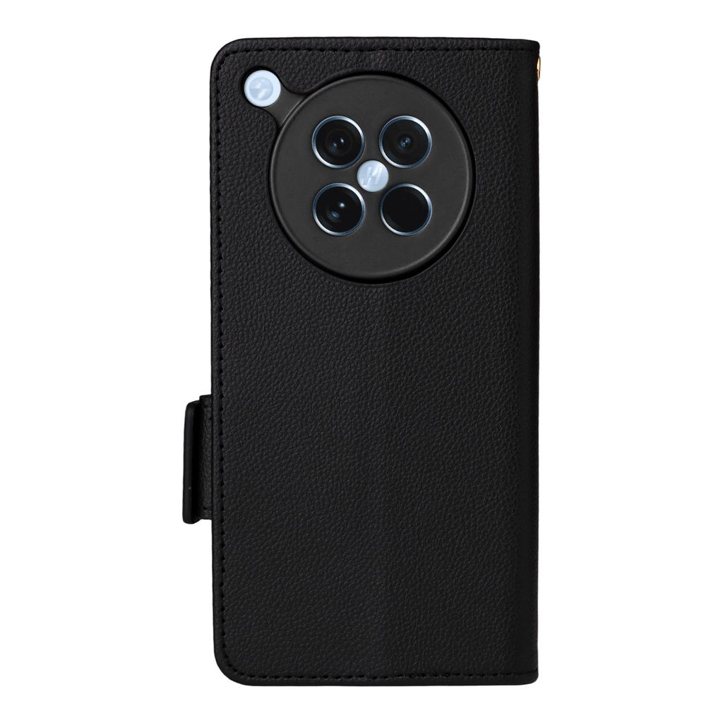 For Oppo Find X8s 5G Case with Wrist Strap Litchi Texture PU Leather Wallet Phone Cover